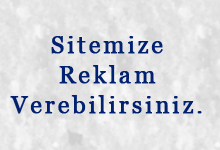 Bu alana reklam verebilirsiniz